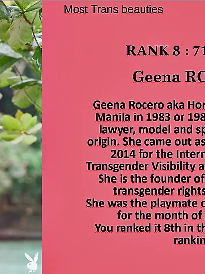 8th Playmates Category : Geena ROCERO