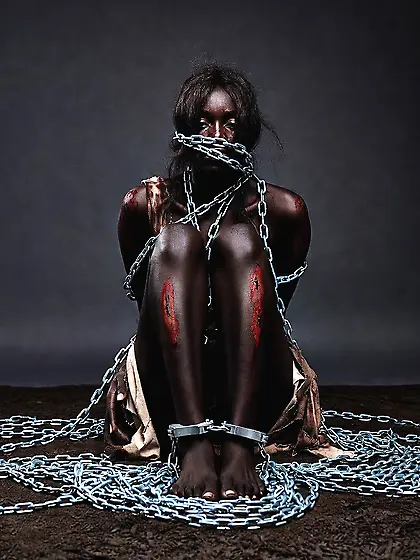 Slav niggers in chains