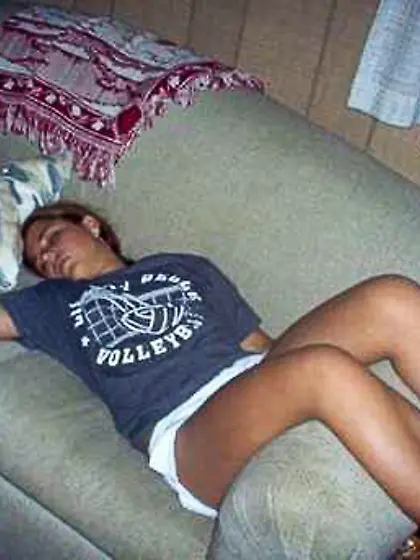 Fresh sleep girl waiting for you...