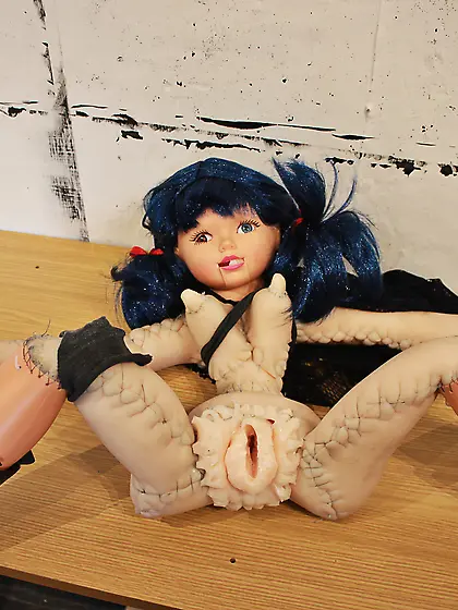 Monster sexdoll is fucked hard