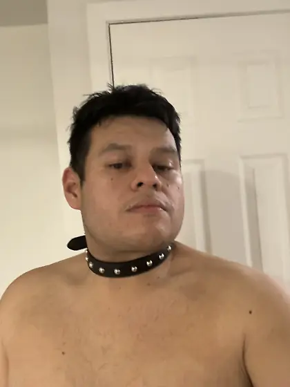 Guys wearing chokers or collar