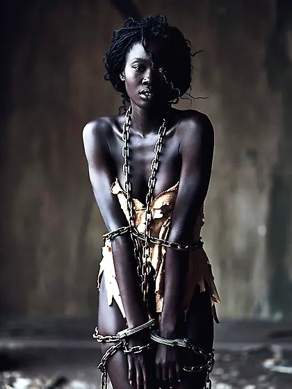 Slav niggers in chains