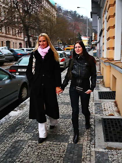 Maya and her girlfriend