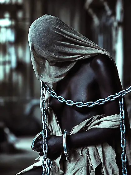 Slav niggers in chains