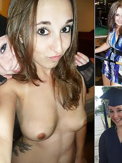 Dressed Then Undressed Women