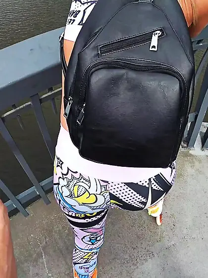 Cute blonde gets fucked rough outdoor