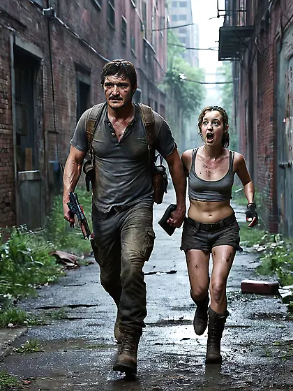 The Last Of Us - Ellie and Joel