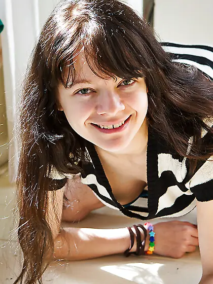 Lovely natural big tits