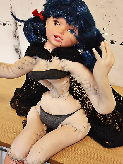 Monster sexdoll is fucked hard