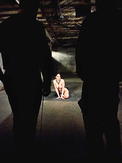 Slave tattoo cunt shaves