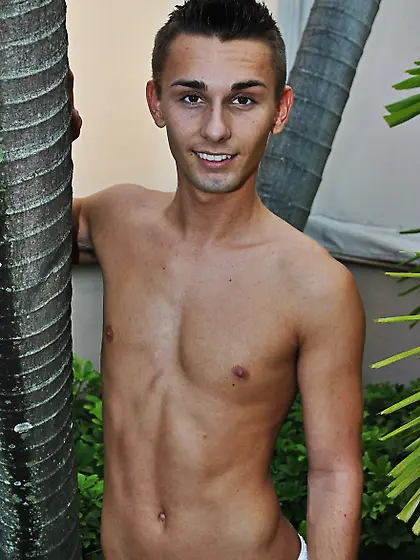 Teen boys display big