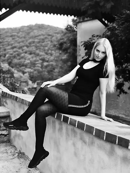 Blonde teen bitch ready to be taken rough