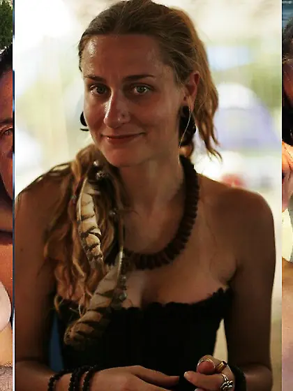 Middle school art teacher fisted wrist deep