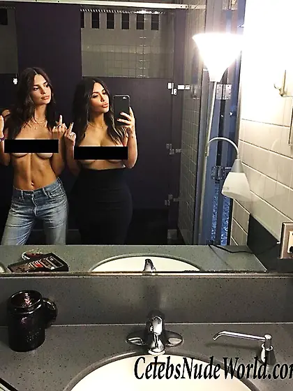 Topless Photo of Emily Ratajkowski & Kim Kardashian