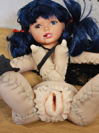 Monster sexdoll is fucked hard