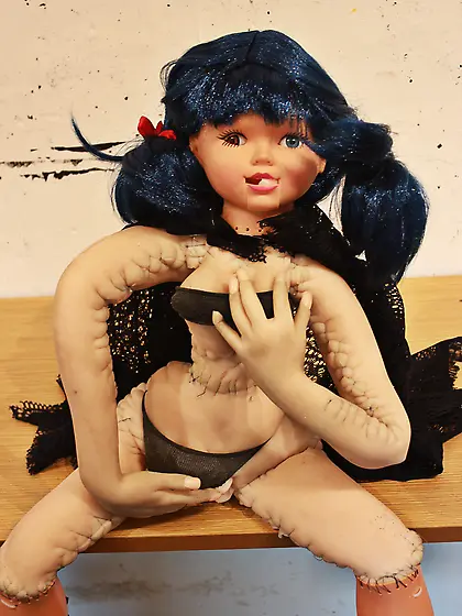 Monster sexdoll is fucked hard