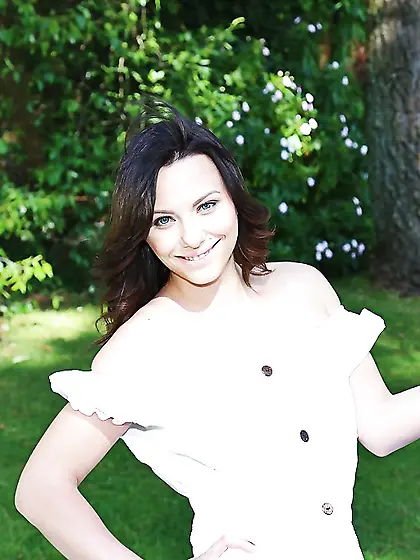 Russian mature anal solo