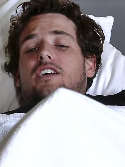 Morning stand screwing facial