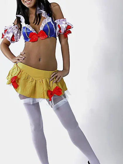 Incredible cutie sexy snow