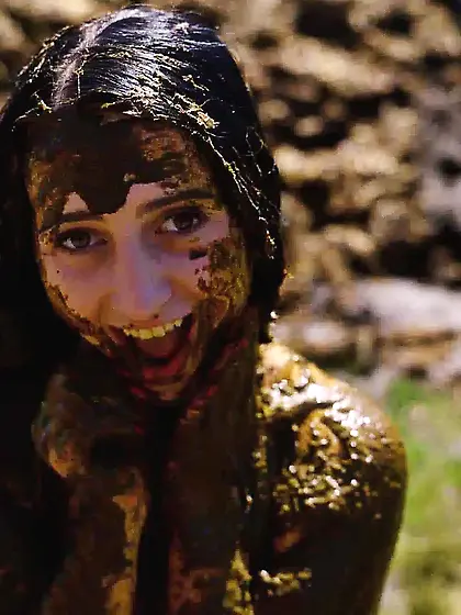 Rada Brewer on the farm