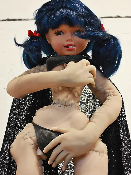 Monster sexdoll is fucked hard