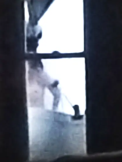 Daughter Naked window