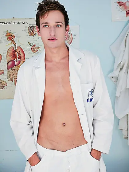 Doctor patient examination room