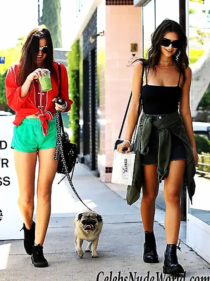 Emily Ratajkowski Looking Leggy