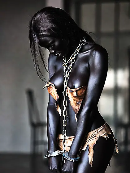 Slav niggers in chains