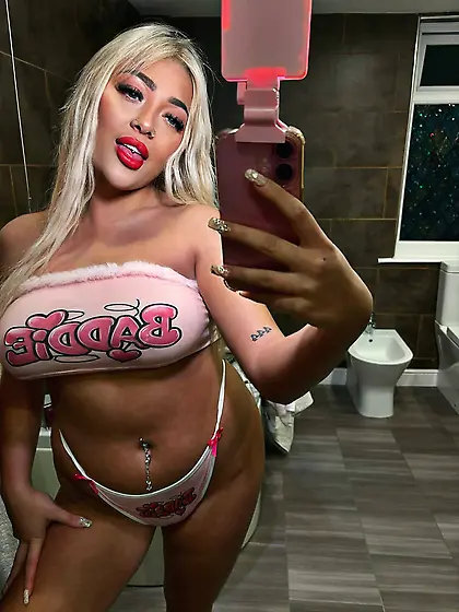 Fat bimbo whore