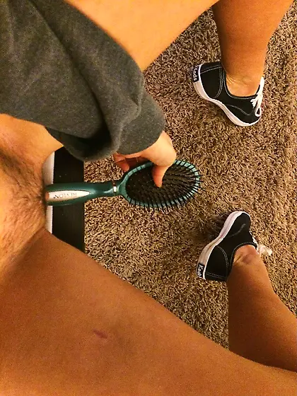 Teens fucking there hairbrush