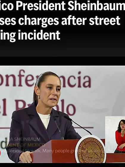 Mexican president groped - normal fate of women