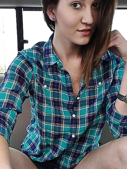 Boobilicious brunette chick checked