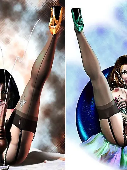 Shemale Cartoon Fantasies 1