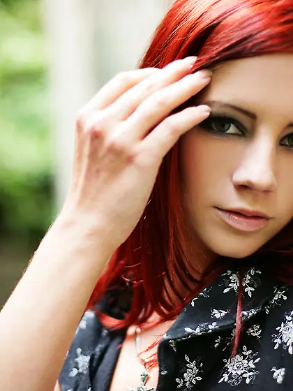 Ariel A has always dreamed of posing nude on the nature