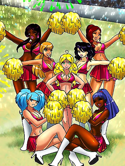 Peeping Tom stumbles into shemale orgy