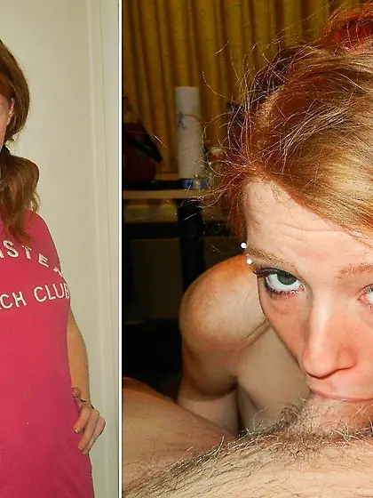 sexy ginger before after