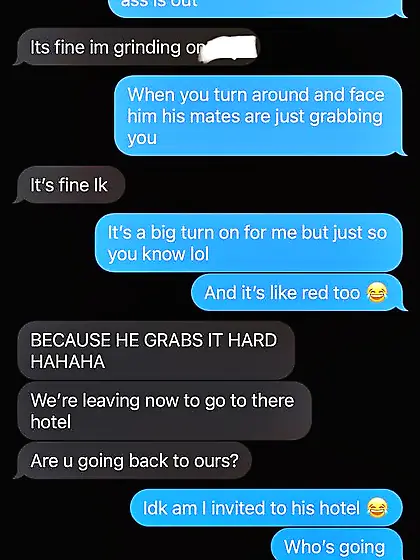 We met local rappers at the club