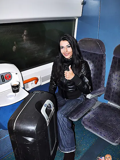 Raw-boned scarlet woman unbelievably