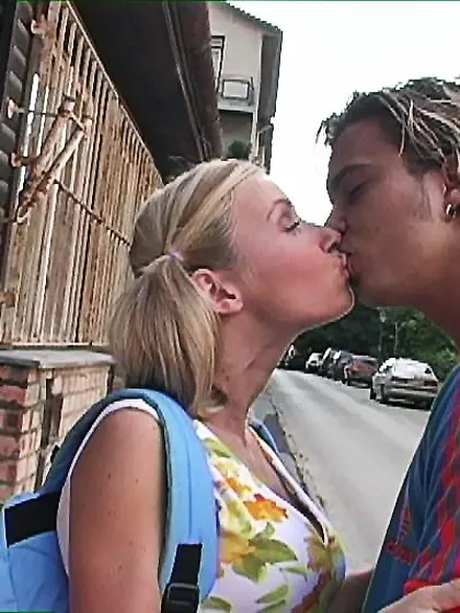 Helena Sweet lets her horny lover shave and lick her gaping wet