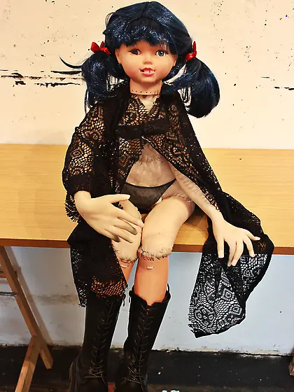 Monster sexdoll is fucked hard