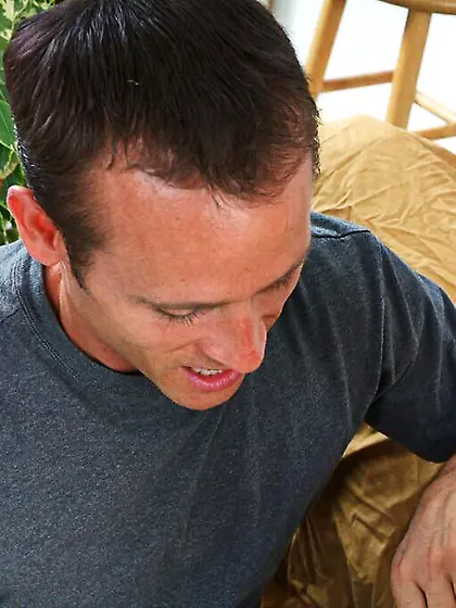 Charming cute brunette Ivy Brooke gets her neat pussy licked and