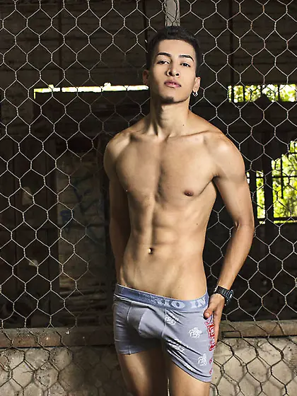 Latin young gay DamianWestJr