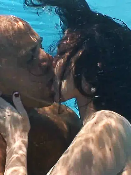 Underwater sex and asphyx