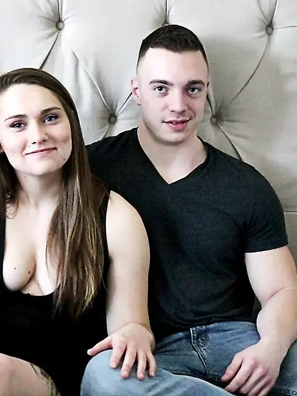 Beefcake shagging curvy gf in many positions