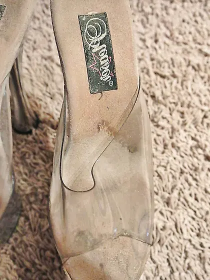 Adrianna Well Worn Stripper High-Heeled Shoes
