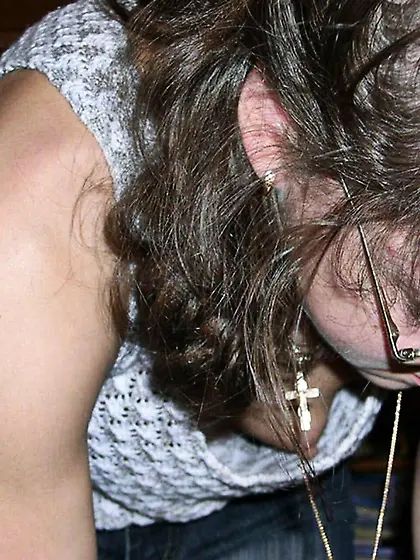 oops downblouse flashing caught 7