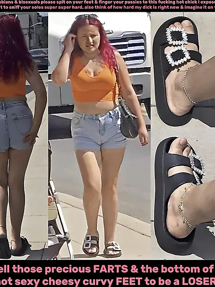 Clueless Dumb Retarded Stupid Whores Feet & Ass!