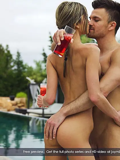 Cute babe white blouse