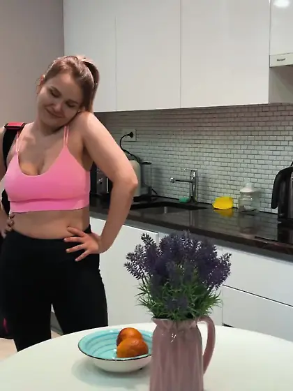 Mary Candy gets fucked from behind after giving head